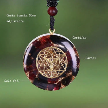Seed Of Creation Orgonite Necklace-Your Soul Place